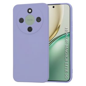 Techsuit SoftFlex szilikon Honor Magic 8 Lite - Világoslila