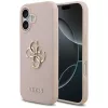 iPhone 17, Guess - Hardcase 4G Grained Big and Classic Logo MagSafe tok - Rózsaszín