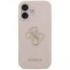 iPhone 17, Guess - Hardcase 4G Grained Big and Classic Logo MagSafe tok - Rózsaszín