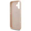 iPhone 17, Guess - Hardcase 4G Grained Big and Classic Logo MagSafe tok - Rózsaszín