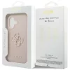 iPhone 17, Guess - Hardcase 4G Grained Big and Classic Logo MagSafe tok - Rózsaszín