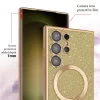Techsuit - Luxury Glitter MagSafe - Samsung Galaxy A55 5G - Fekete