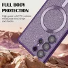 Techsuit - Luxury Glitter MagSafe - Samsung Galaxy A55 5G - Fekete