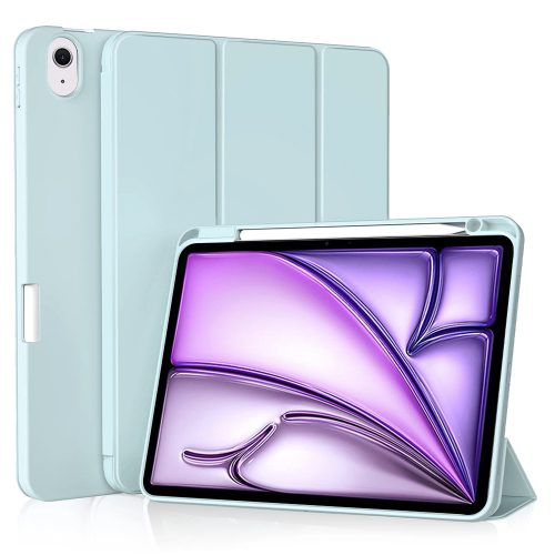Techsuit – Flex Trifold iPad tok (tolltartóval) – iPad Air 11 (2024) / Air 11 (2025) – Világoskék