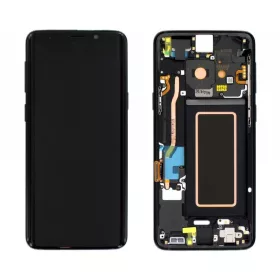   Gyári OEM LCD kijelző - Fekete - Samsung Galaxy S9 2018 - SM-G960