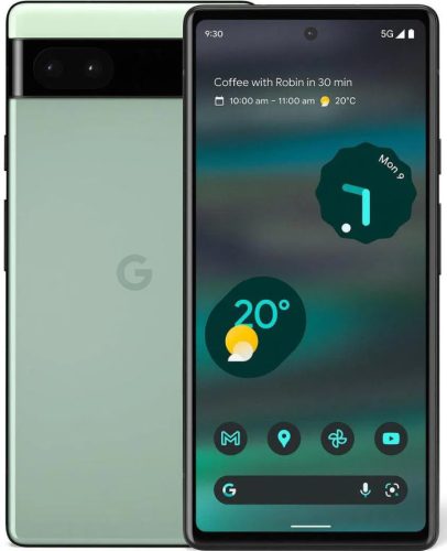 Google Pixel 6A 128GB Green - Használt, Jó állapotú
