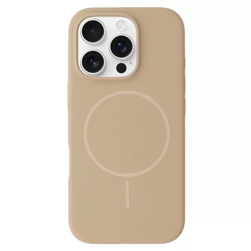 Magsafe Slim Szilikon tok iPhone 13 Pro Max - Barna