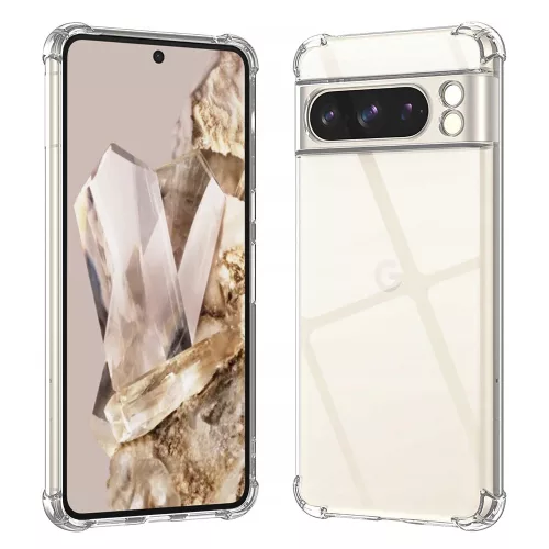 Techsuit - Ütésálló átltászó szilikon tok Google Pixel 8 Pro