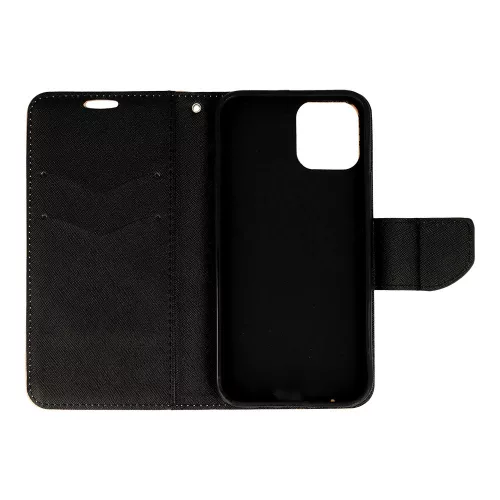 Fancy Case Kinyitható Barna/Fekete tok (iPhone 11 Pro)