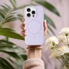 Magsafe Slim Szilikon tok iPhone 15 Pro - Lila