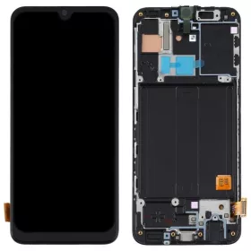   Gyári OEM LCD kijelző - Fekete - Samsung Galaxy A40 2019 - SM-A405