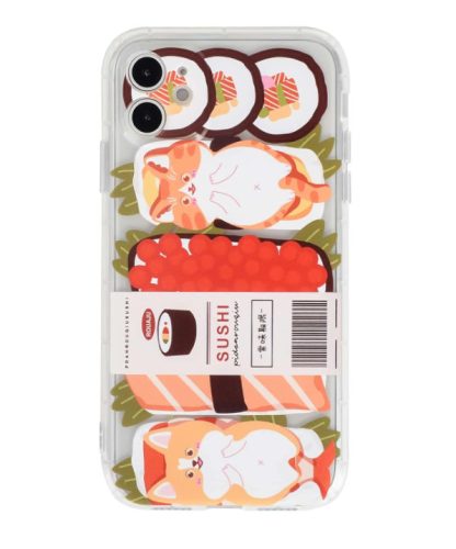 Sushi Mintás Szilikon tok iPhone 13 mini