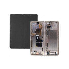   Gyári OEM LCD belső kijelző - Bézs - Samsung Galaxy Z Fold 4 5G 2022 - SM-F936