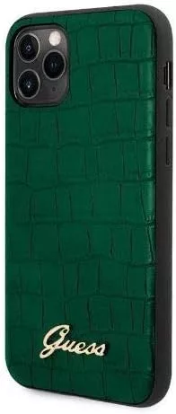 GUESS prémium telefontok iPhone 11 Pro Max - Zöld