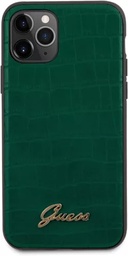 GUESS prémium telefontok iPhone 11 Pro Max - Zöld