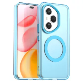   Honor 400 Pro, Ütésálló MagSafe tok, megemelt szélekkel - Kék - Techsuit - CandyCase