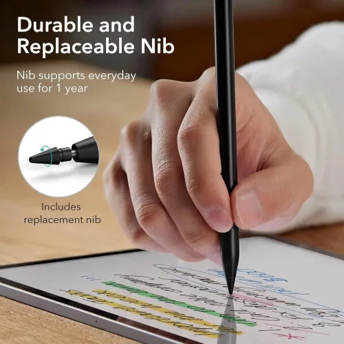 ESR Digital+ Magnetic Stylus Pen iPad-hez - Fekete