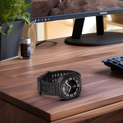 Tech-Protect IconBand Pro Szíj Samsung Galaxy Watch Ultra (47MM) - Fekete