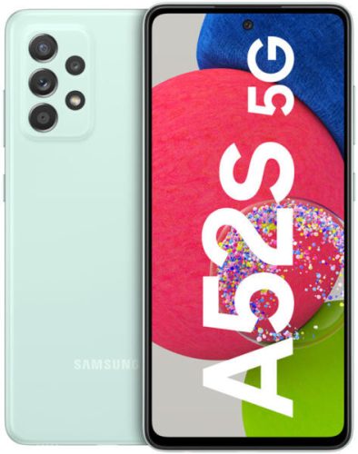 Samsung Galaxy A52s 5G 128GB Mint Green - Használt, Független Kiváló - 6 Hónap Garancia