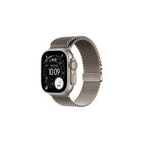   Apple Watch Ultra 3 Natúr milánói titán szíjjal - 100% Akku  - Használt, Újszerű - 1 Év Garancia