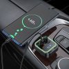 Borofone BC53 Highway FM Transmitter – MP3, Bluetooth, 2xUSB + Type-C, QC 3.0 18W PD 20W (Fekete)