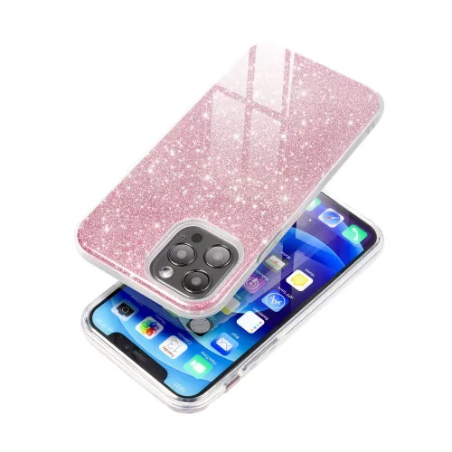Csillogós rózsaszín tok (Xiaomi Note 10)
