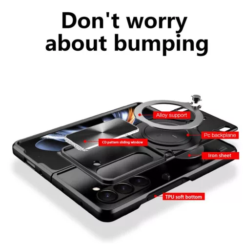 Techsuit - CamGuard Pro - Samsung Galaxy Z Fold 7 - Lila