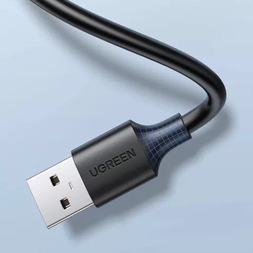 Ugreen USB 2.0 hosszabbító adapter, 0,5 m - fekete