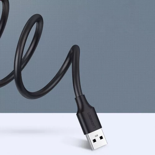 Ugreen USB 2.0 hosszabbító adapter, 0,5 m - fekete