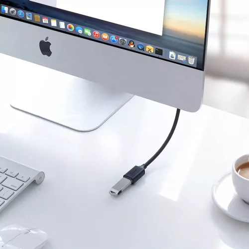 Ugreen USB 2.0 hosszabbító adapter, 0,5 m - fekete