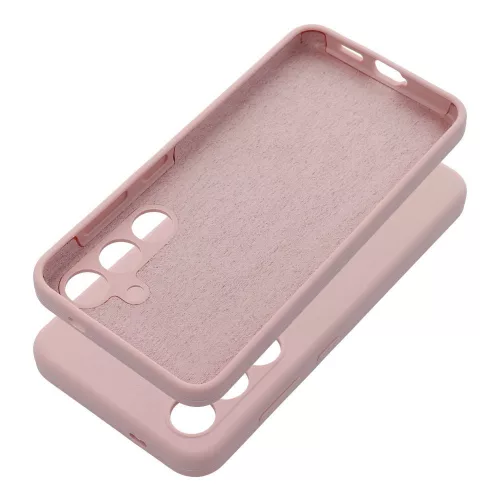 SILICONE 2mm vastag tok SAMSUNG S25 Ultra - Rózsaszín