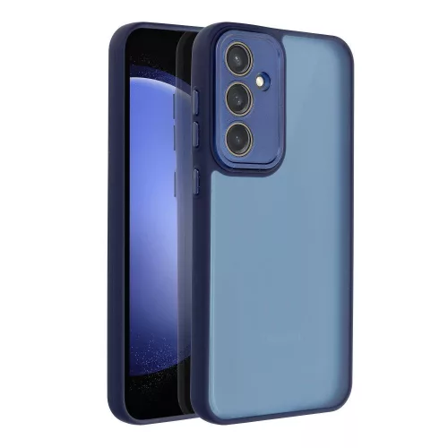 VARIETE Átlátszó matt tok SAMSUNG S25 Ultra - Kék