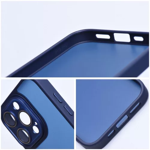 VARIETE Átlátszó matt tok SAMSUNG S25 Ultra - Kék