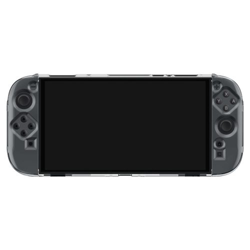 Védőtok Nintendo Switch 2 konzolhoz, Hátlapi és 2x Joy-Con controller tok - Átlátszó - Spigen Air Fit