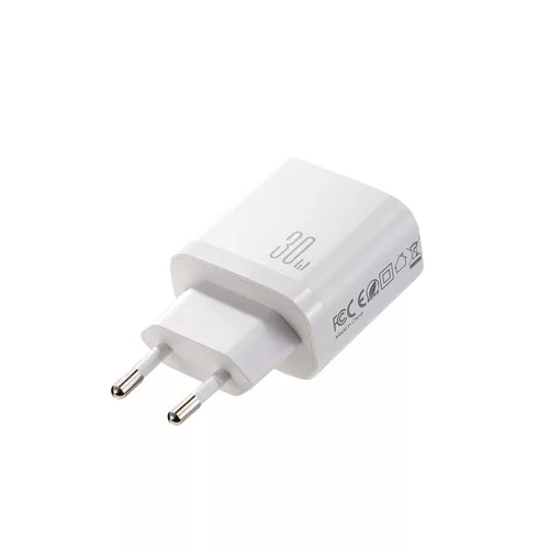Joyroom JR-TG6 GaN 30 W-os fali töltő – fehér