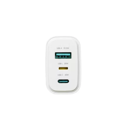 Joyroom JR-TG6 GaN 30 W-os fali töltő – fehér
