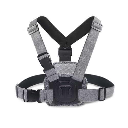 Techsuit – Mellre rögzíthető Kamera tartó GoPro-hoz (JX-002) - Szürke