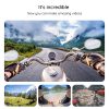 Techsuit – Mellre rögzíthető Kamera tartó GoPro-hoz (JX-002) - Szürke