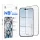 iPhone 17 Air kijelzővédő fólia - edzett üveg, 4H karcállóság, ujjlenyomat-mentes, ütés- és törésálló, teljes kijelzős védelem - Lito NB Screen Protector