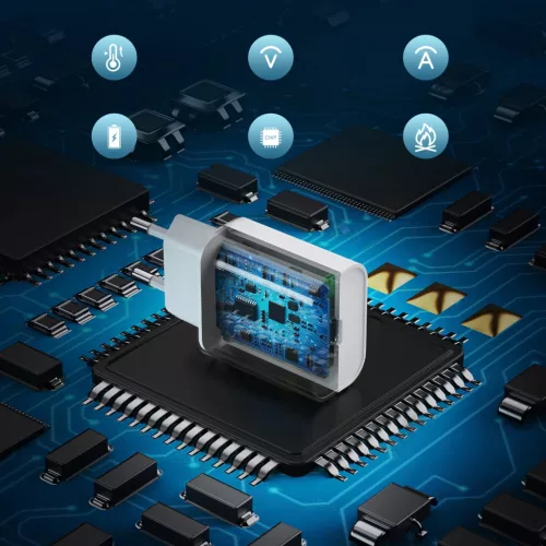 Choetech USB Type C 20W Power Delivery 3A Fali Töltő adapter 