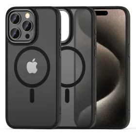   Tech-Protect MagMat 2 MagSafe tok iPhone 15 Pro Max - Matt Fekete