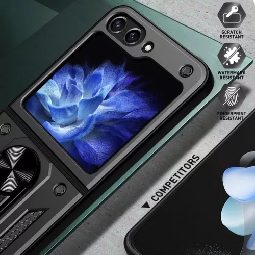 Techsuit - CamShield tok Samsung Galaxy Z Flip6 - Rózsaszín