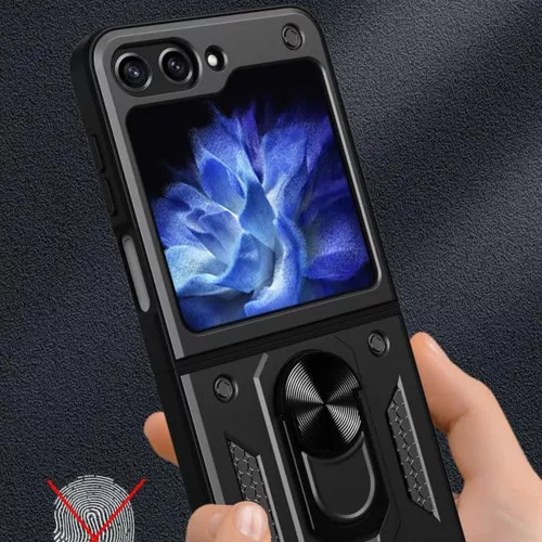 Techsuit - CamShield tok Samsung Galaxy Z Flip6 - Rózsaszín