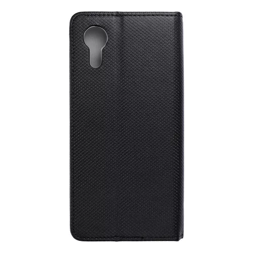 SMART CASE Kinyitható Kártyatartós tok iPhone 13 Pro Max - Fekete