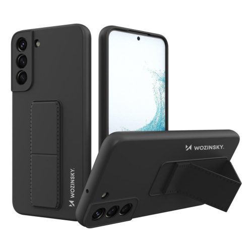 Wozinsky Kickstand tok - Fekete - Samsung Galaxy A71