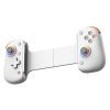 Techsuit - Vezeték nélküli kontroller (BSP-D8 Pro) – Telefonokhoz, tabletekhez (Android, iOS, PS4), Bluetooth, RGB világítás, 400mAh - Fehér