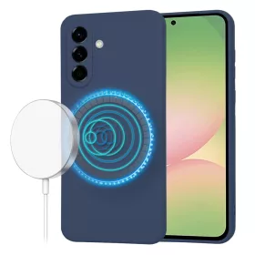   Techsuit - SoftFlex MagSafe Samsung Galaxy A36 / A56 5G - Sötétkék