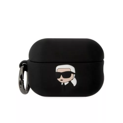 Karl Lagerfeld Fehér Szilikon 3D Karl fejes Airpods 4 tok