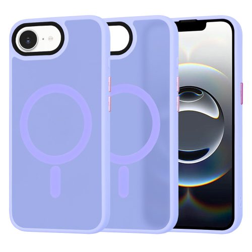 Techsuit HaloFrost MagSafe iPhone 16e - Világoslila