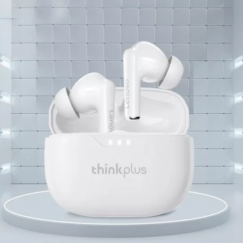 Lenovo ThinkPlus LP3 Pro vezeték nélküli Bluetooth fülhallgató - Zajszűrés; Töltöttség jelző - Fekete